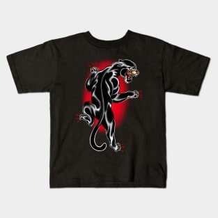 Panther dark Kids T-Shirt